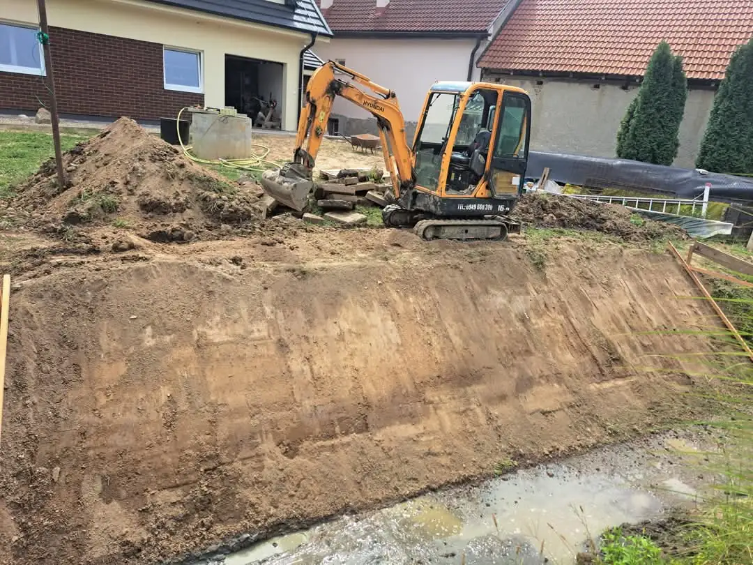 Realizácia výkopových prác