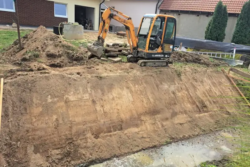 Realizácia výkopových prác